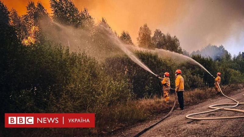 Пожежа в Чорнобильській зоні: новини та події від BBC Україна.