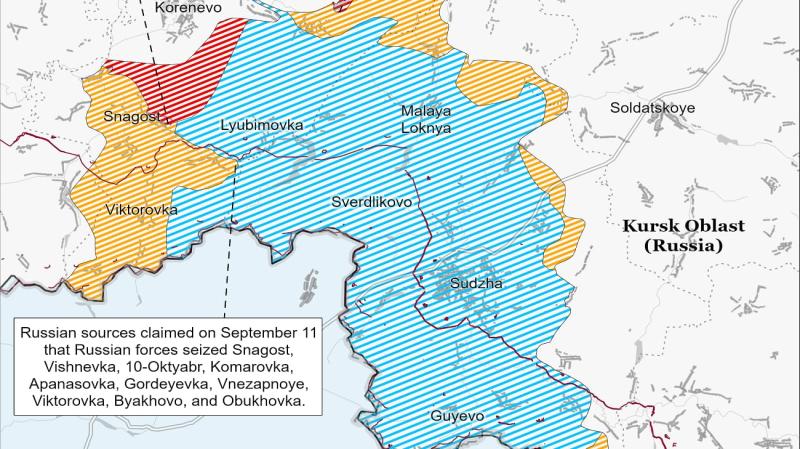 ISW провело аналіз російських контратак у Курській області.