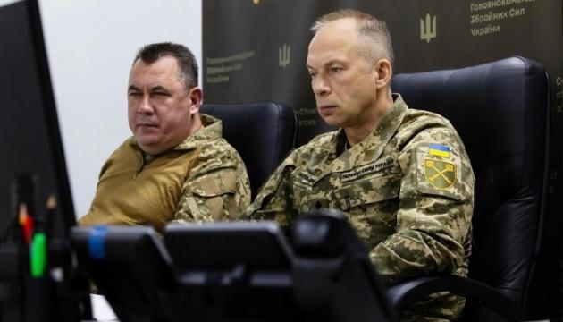 Сирський зустрівся з командним складом Збройних Сил України для обговорення питань забезпечення повітряної безпеки.